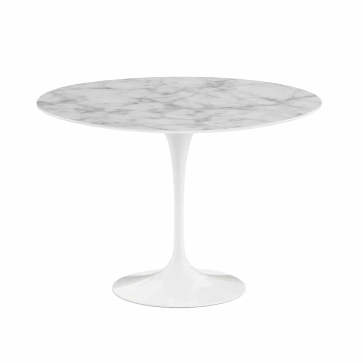 Tavolo Saarinen tondo Marmo Arabescato - Caratteristiche_Non allungabile, CTS, knoll, Tondo - Tavoli - Mobilmarket