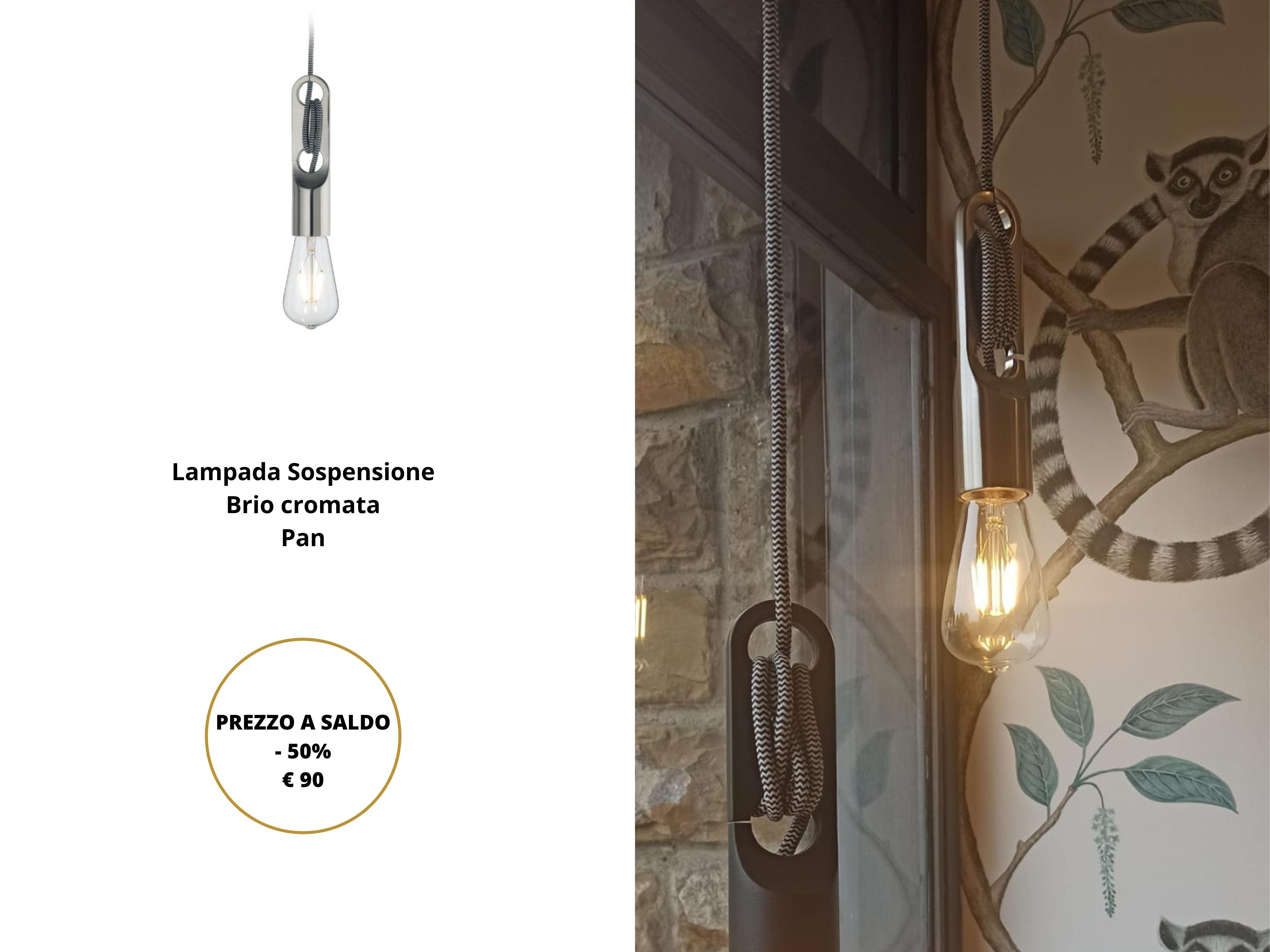 Lampada a sospensione Brio acciaio - Ambiente_Zona giorno, Ambiente_Zona notte, Negozio_Boutique Firenze Nord, Nuovi arrivi_Esposizione - Expo - Mobilmarket