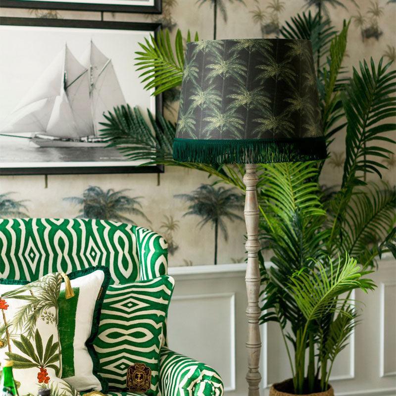 Paralume Mindthegap Ornamental Palms Dark - Brand_Mindthegap, Fantasia_Natura - Paralumi - Mindthegap