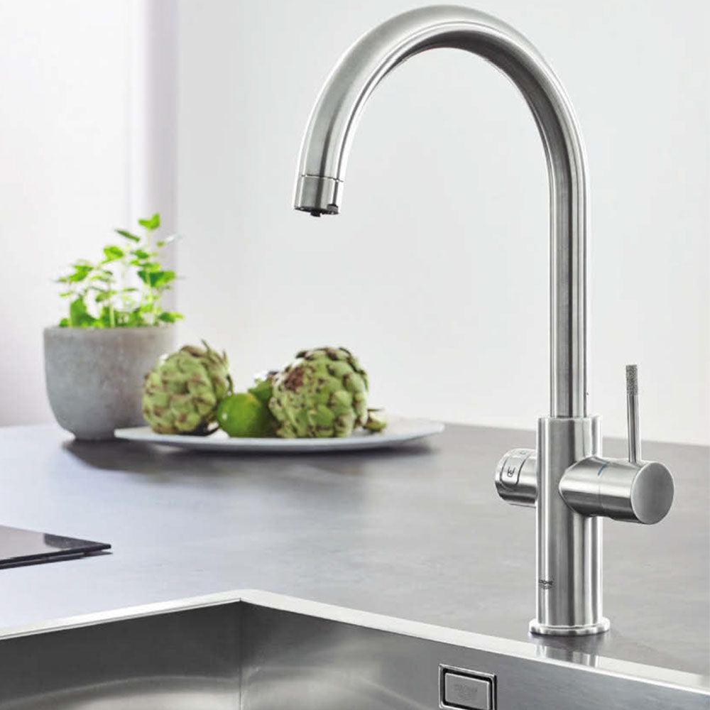 GROHE Blue Home+ Round Starter Kit - Brand_Grohe, Home+, Tipologia_Miscelatore - Lavelli e miscelatori - Grohe