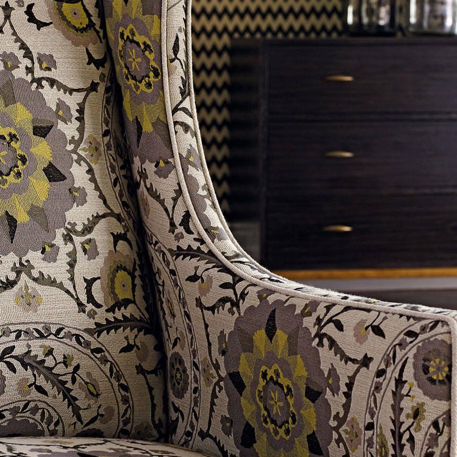 Tessuto Sanderson Anthos - Brand_Sanderson, Fantasia_Geometrica, Uso_Rivestimento cuscini, Uso_Rivestimento poltrone, Uso_Tende - Tessuti - Sanderson