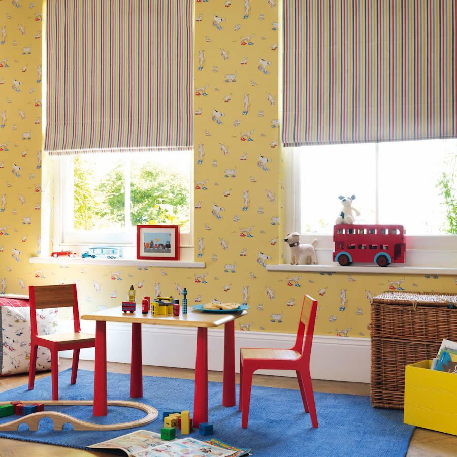 Tessuto Sanderson Seaton Abracazoo - Brand_Sanderson, Fantasia_Geometrica, Uso_Rivestimento cuscini, Uso_Rivestimento poltrone, Uso_Tende - Tessuti - Sanderson