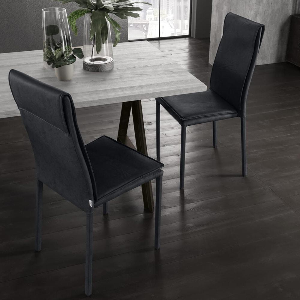 Sedia Slim - Caratteristiche_Imbottito, Quantitàminima_Minimo 2, Zamagna - Sedie - Mobilmarket