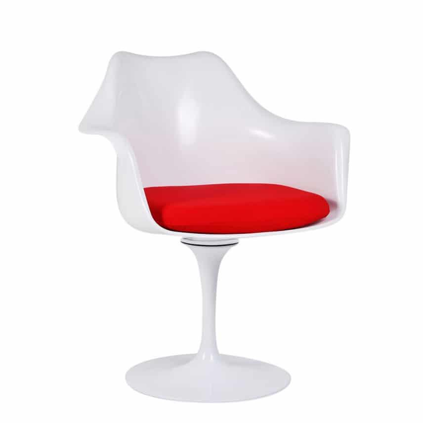 Sedia Tulip Saarinen con braccioli - Caratteristiche_Non imbottito, CTS, knoll, Quantitàminima_Singolo - Sedie - Mobilmarket