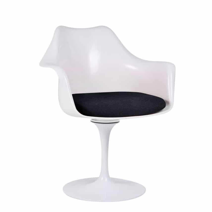 Sedia Tulip Saarinen con braccioli - Caratteristiche_Non imbottito, CTS, knoll, Quantitàminima_Singolo - Sedie - Mobilmarket