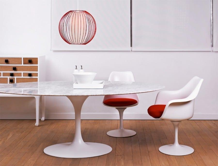 Sedia Tulip Saarinen con braccioli - Caratteristiche_Non imbottito, CTS, knoll, Quantitàminima_Singolo - Sedie - Mobilmarket