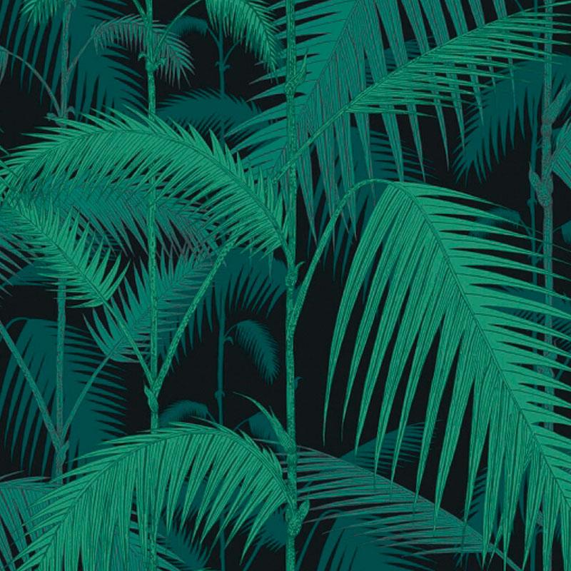 Tessuto Cole & Son Cow Palm Jungle Velvet - Brand_Cole&Son, Fantasia_Natura, Uso_Rivestimento cuscini, Uso_Rivestimento poltrone, Uso_Tende - Tessuti - Cole&Son