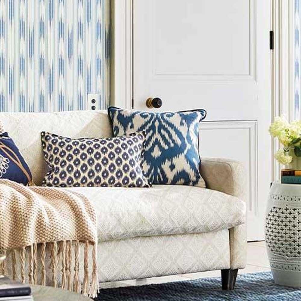 Tessuto Sanderson Baroda - Brand_Sanderson, Fantasia_Fantasia, Uso_Rivestimento cuscini, Uso_Rivestimento poltrone, Uso_Tende - Tessuti - Sanderson