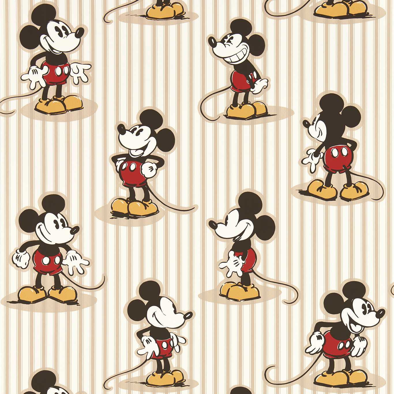 Carta da parati Sanderson Mickey Stripe