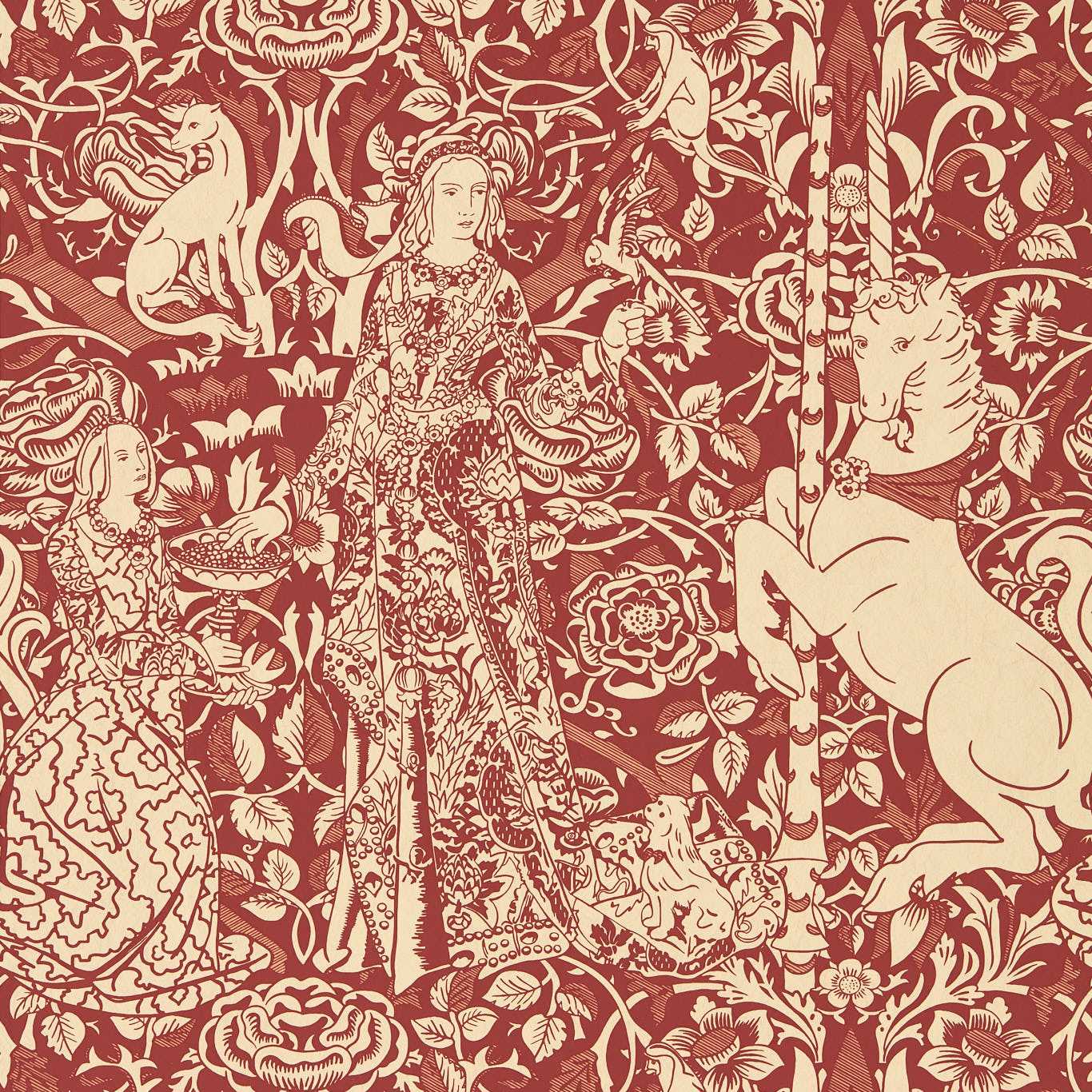 Carta da parati Sanderson Aurelia's Grail