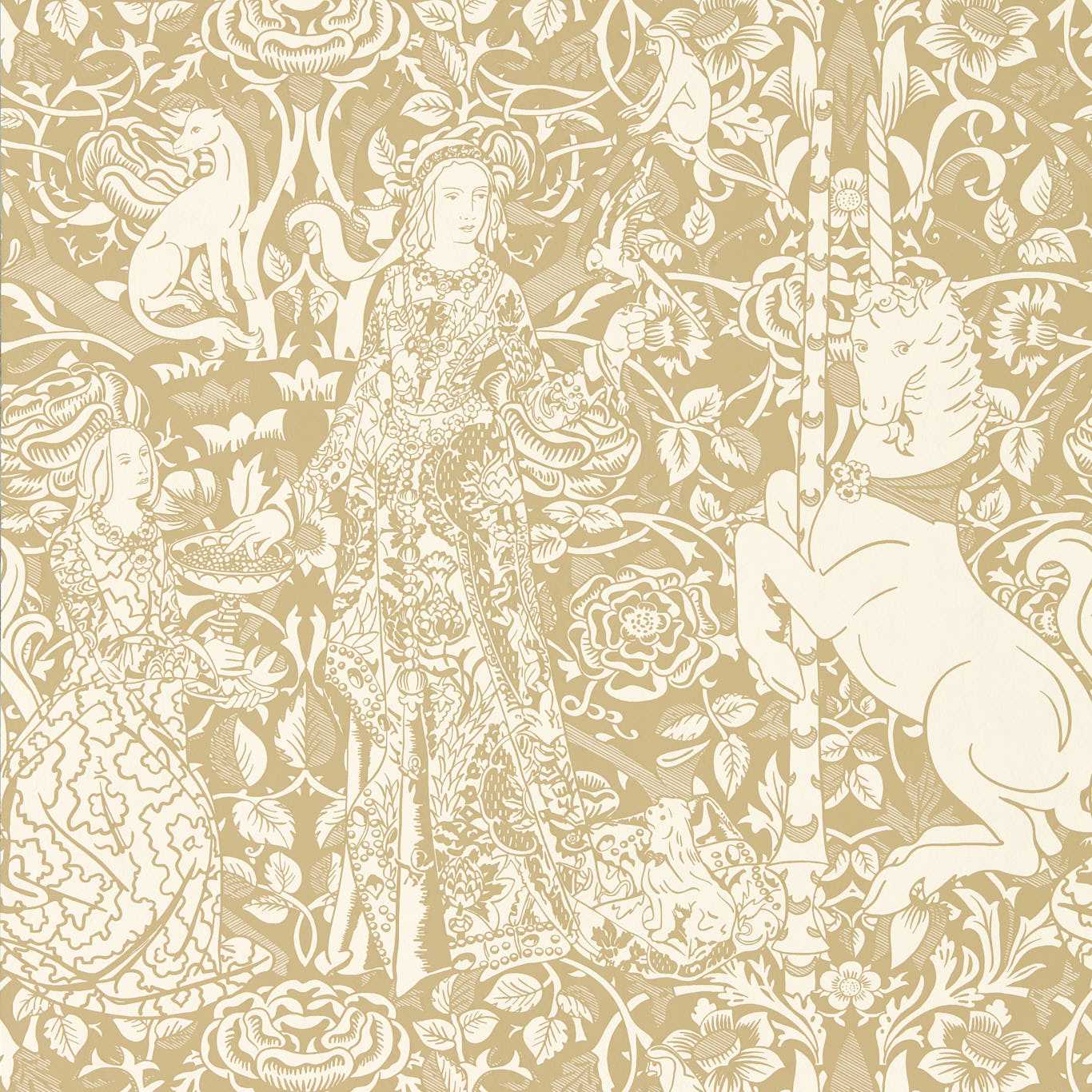 Carta da parati Sanderson Aurelia's Grail