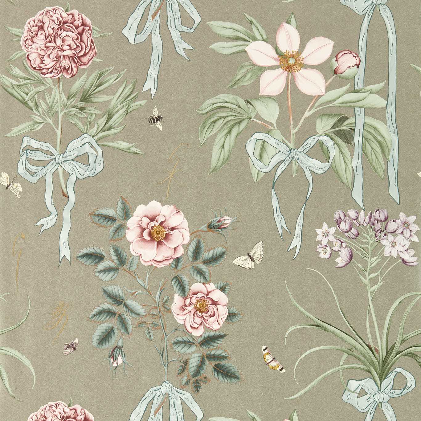 Carta da parati Sanderson Cupid's Beau