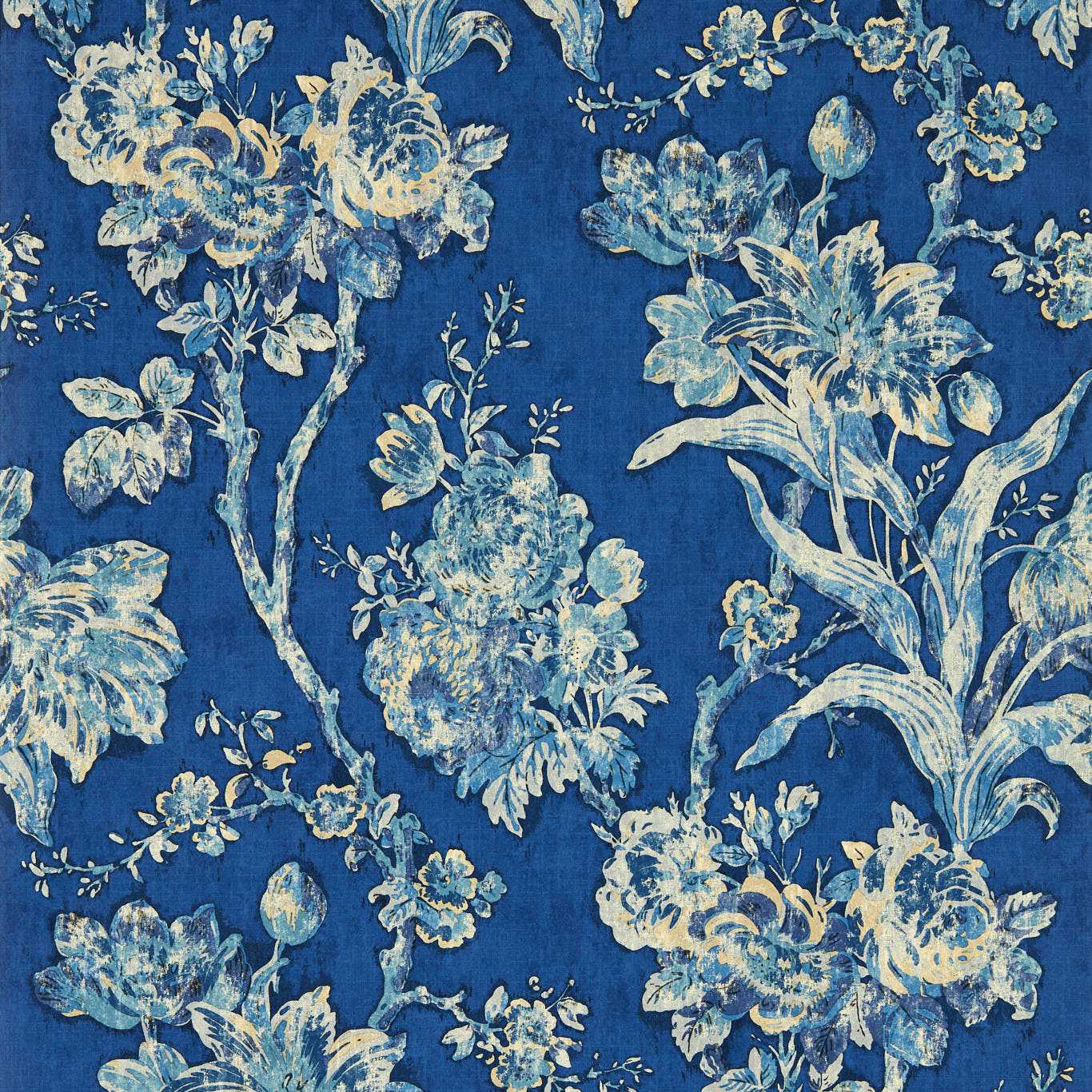 Carta da parati Sanderson Fringed Tulip Toile