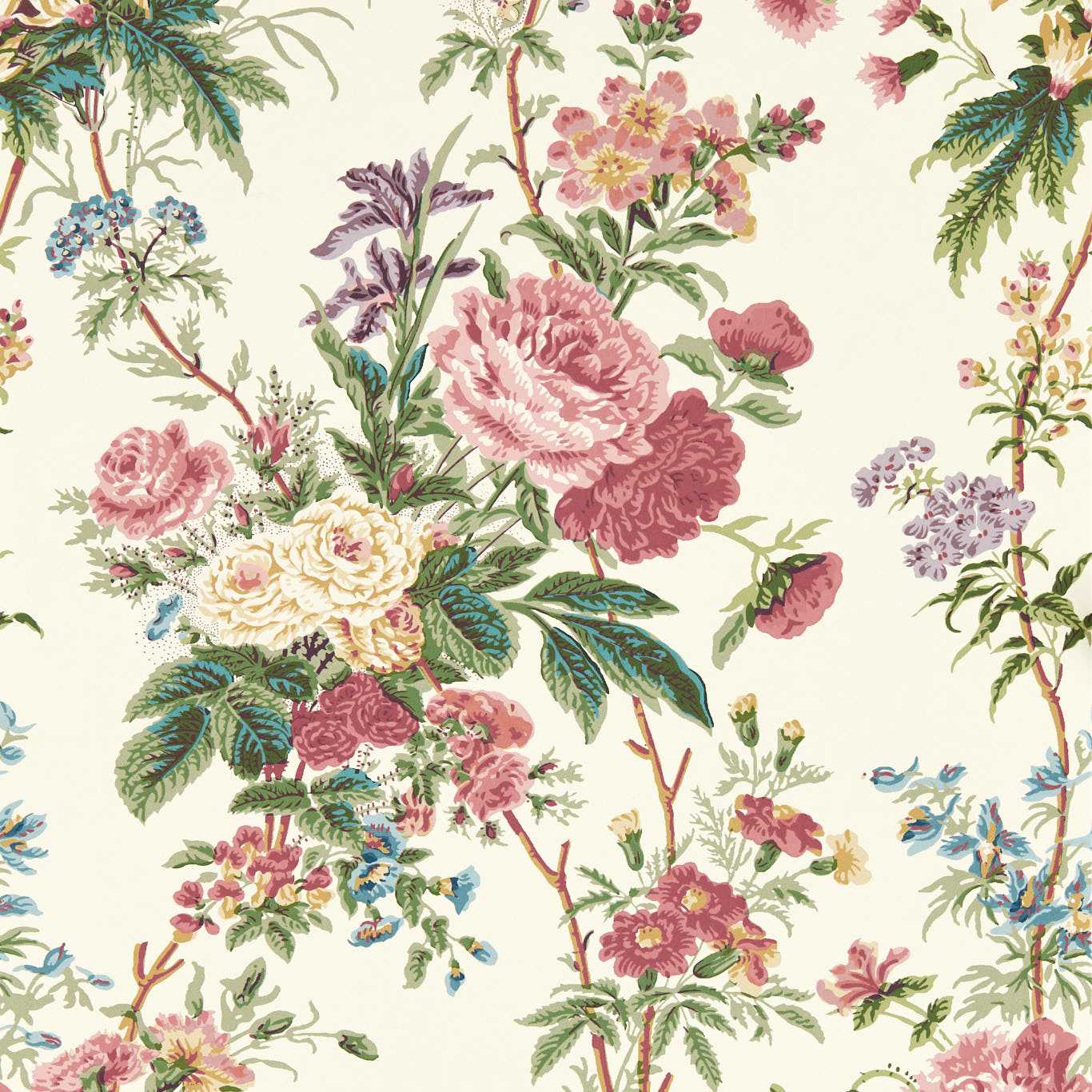 Carta da parati Sanderson Lakeland Paradis