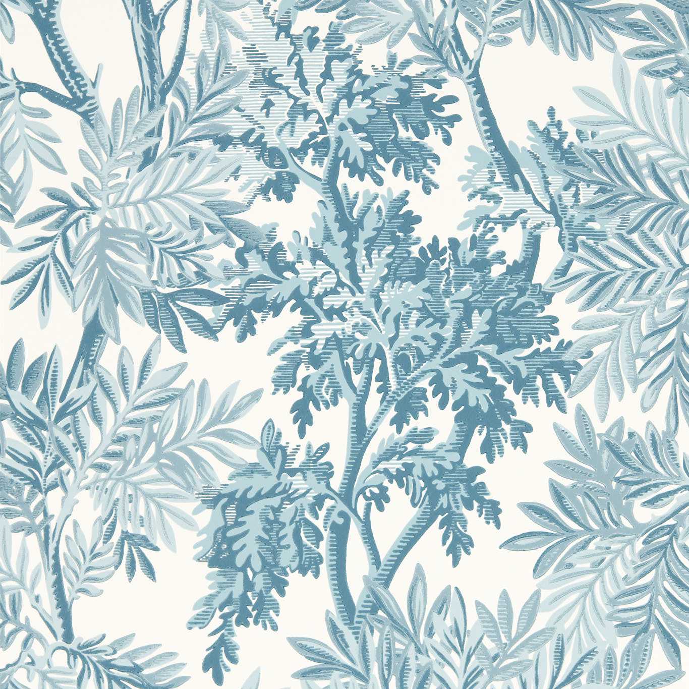 Carta da parati Sanderson Tapestry Trees