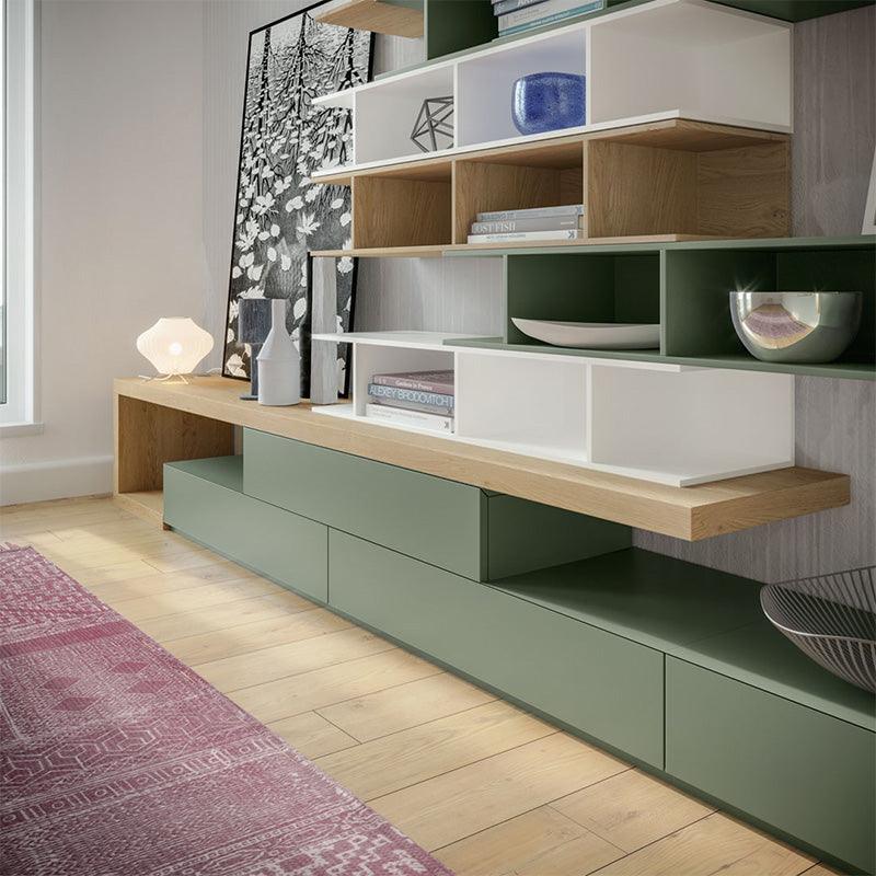 Living Giessegi Chelsea Door Drawer Large Bronze And Mercure Oak