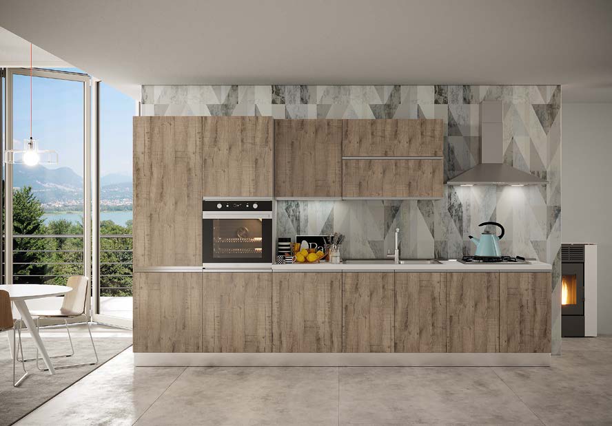 Kitchen Lineare Agata 360 by Arredamento Italia