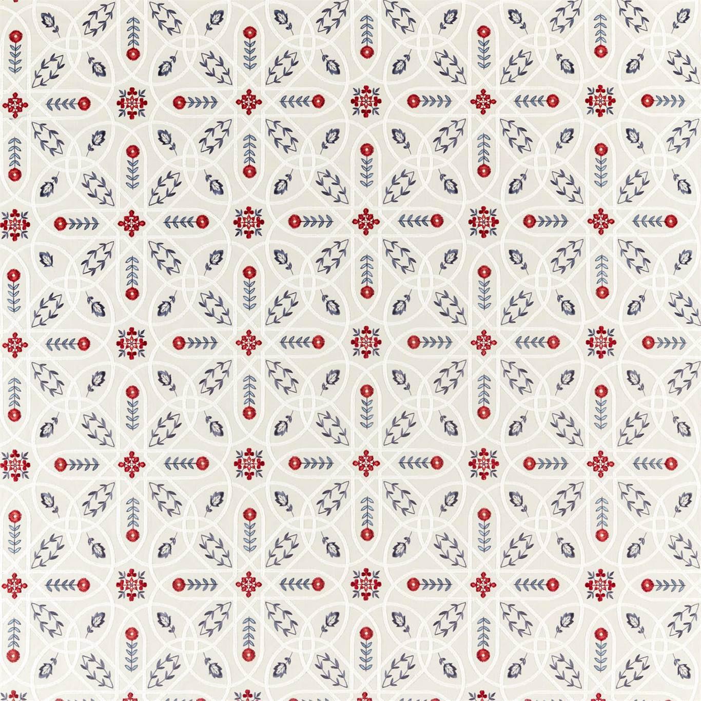 Tessuto Morris Brophy Embroidery - Brand_Morris, Fantasia_Geometrica, Uso_Rivestimento cuscini, Uso_Tende - Tessuti - Morris