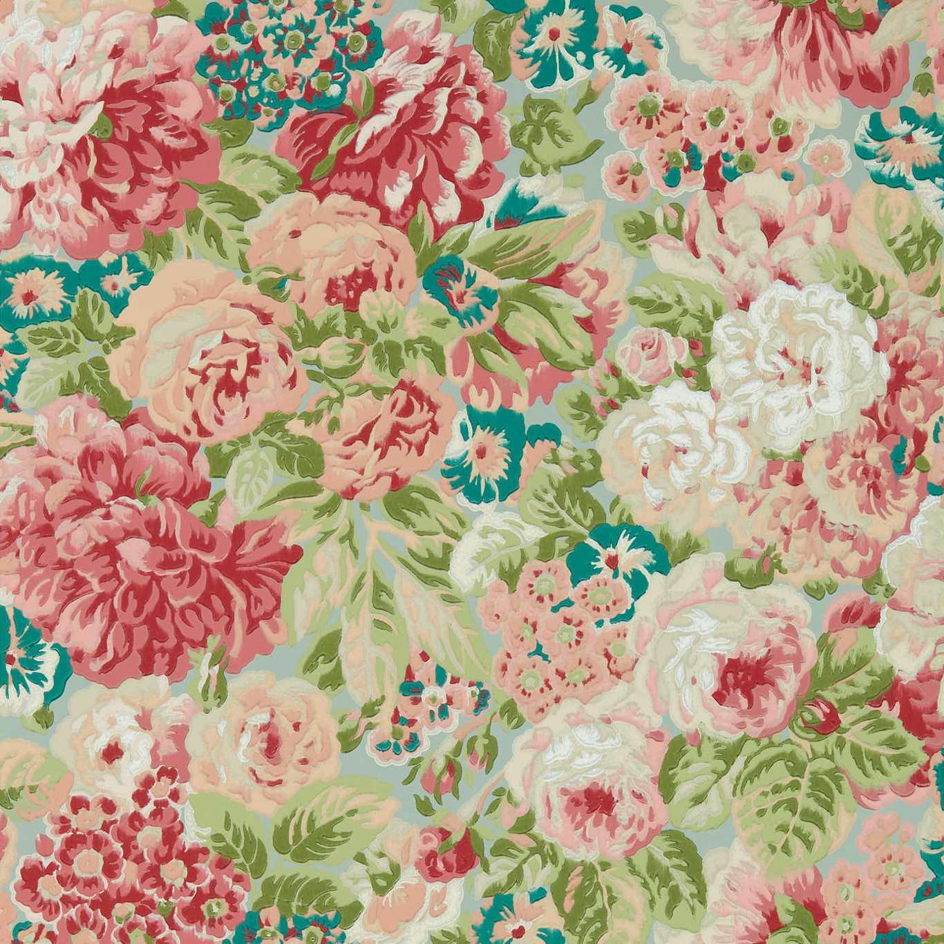 Carta da Parati Sanderson Rose and Peony - Brand_Sanderson, Fantasia_Fantasia - Carte da parati - Sanderson