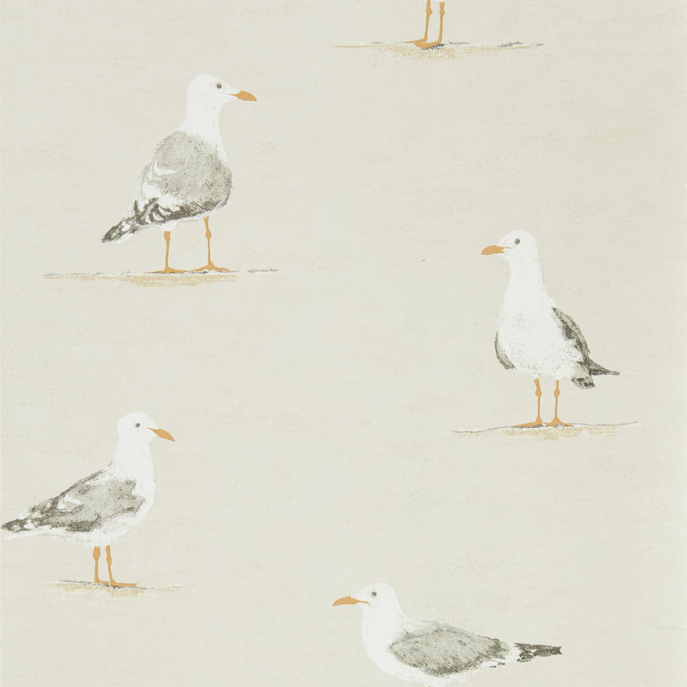 Carta da parati Sanderson Shore Birds - Brand_Sanderson, Fantasia_Natura - Carte da parati - Sanderson